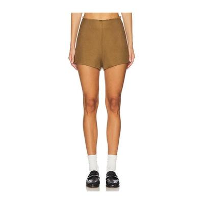 Tiana Shorts - Brown - NonChalant Label Shorts