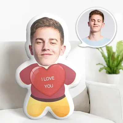 Diy Kissen benutzerdefinierte Valentinstag Minime Foto Wurfkissen personalisierte lustige Kissen Image