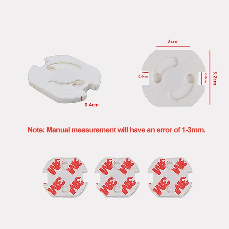 10/5PCS Stecker Schutz Abdeckung, Sicherheit Stecker Steckdose Baby Anti-elektrische Schock Steckdose Schutz Abdeckung Image