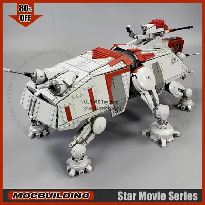 Raum Serie Star Film MOC Bausteine AT Walker Modell Sammlung Technologie Ziegel DIY Montage Image
