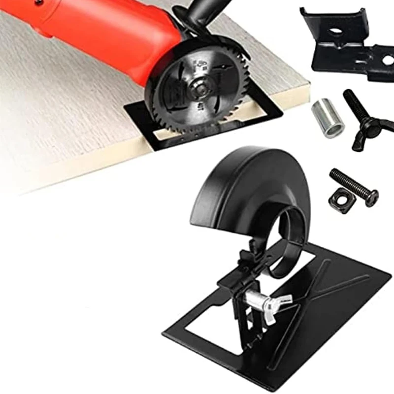 Winkelschleifer Schutzhülle Winkelschleifer Variable Schneidmaschine Werkzeug Balance Basis Schutzhülle Halterung - Basis + Abdeckung Image