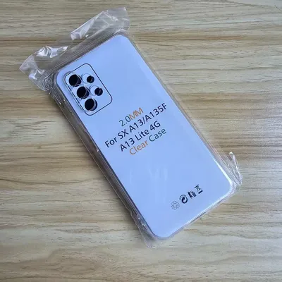 2.0 mm Clear Case for Samsung Galaxy A13 4G Soft TPU Case for Samsung A13 Lite 4G A135F Cover Transparent Phone Case