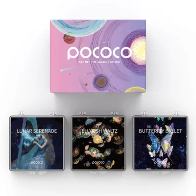 Verzauberte Harmonien-Scheiben für Pococo Galaxy Projektor, 5k Ultra HD, 3 Stück (kein Projektor)
