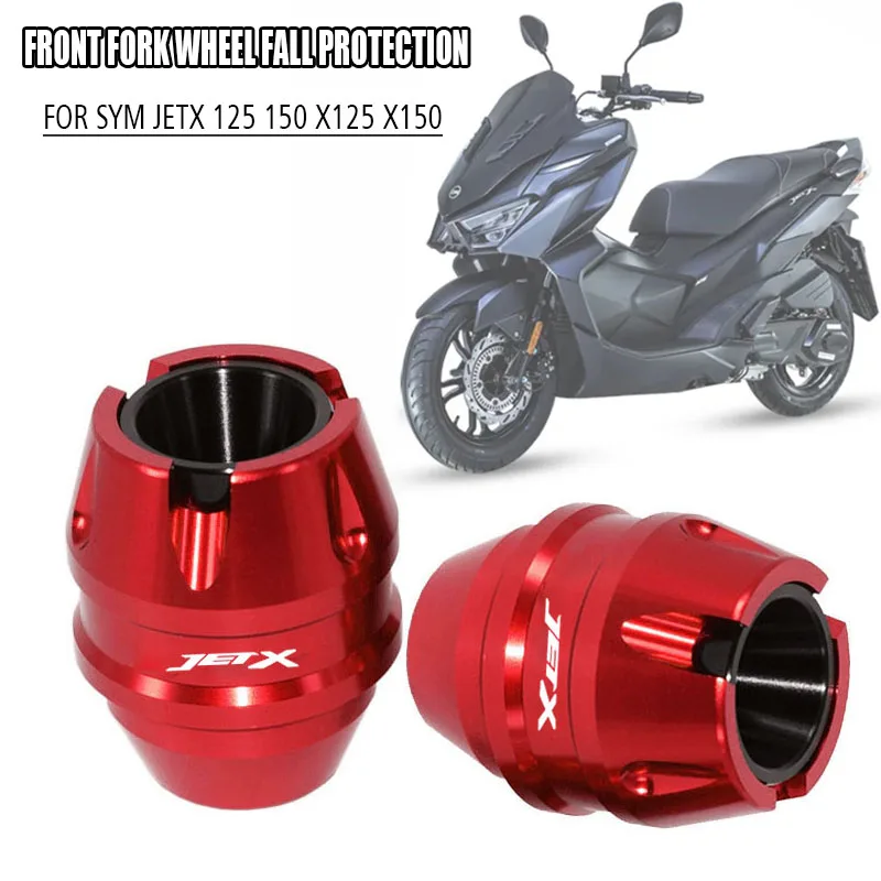 Motorrad Zubehör Vorderrad Absturzsicherung Rahmen Slider Anti Crash Protector Für SYM JETX JET-X JET X 125 150X125X150 Image