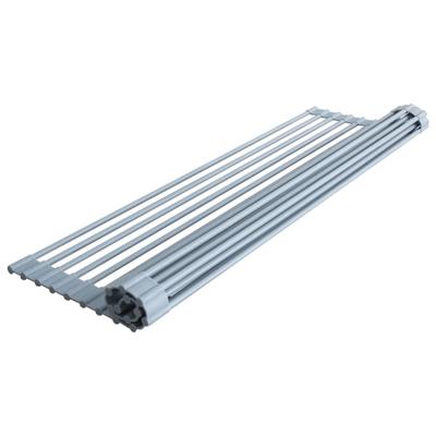 Better Houseware Over-The-Sink Roll-Up Drying Rack, 1/4"h X 20-1/2"w X 13"d, Gray