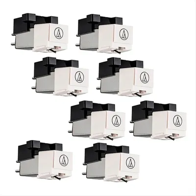 8Pc AT3600L Magnetic Cartridge Stylus LP Vinyl Record Player Needle for Turntable Phonograph