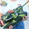 1/12 Big RC Tank Toy Launch Cross-Country Tracked Remote Control Vehicle Charger Battle Hobby Toys