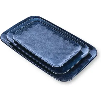 Ceramic Rectangle Serving Platters - 14