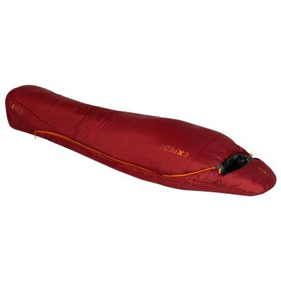 Exped - Deepsleep -10° C - Kunstfaserschlafsack Gr MW Zipper: Left Burgundy / Moraine Image