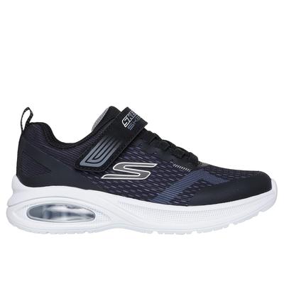 Skechers Boy's Microspec Max Advance - Squad-Pacer Sneaker | Size 13.5 | Black | Textile/Synthetic
