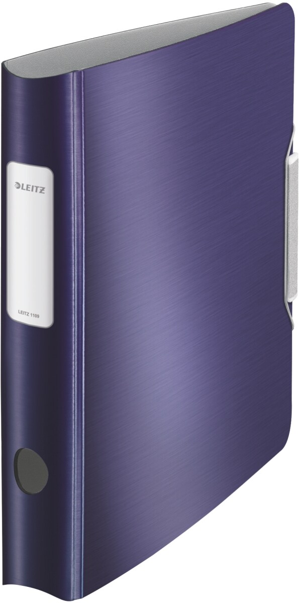LEITZ Ordner Active Style 180 Grad 6cm titan blau Packung mit 5 Stück Image