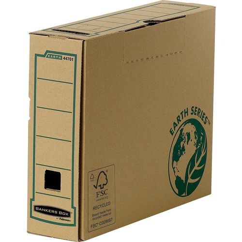 Bankers Box Earth Series Archivschachtel A4 FSC Braun 250 (H) x 80 (B) x 315 (T) mm 20 Stück Image