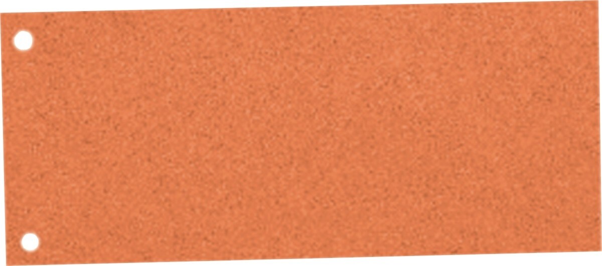 Esselte Trennstreifen 10,5x24cm VE=30x100 Stück orange Image
