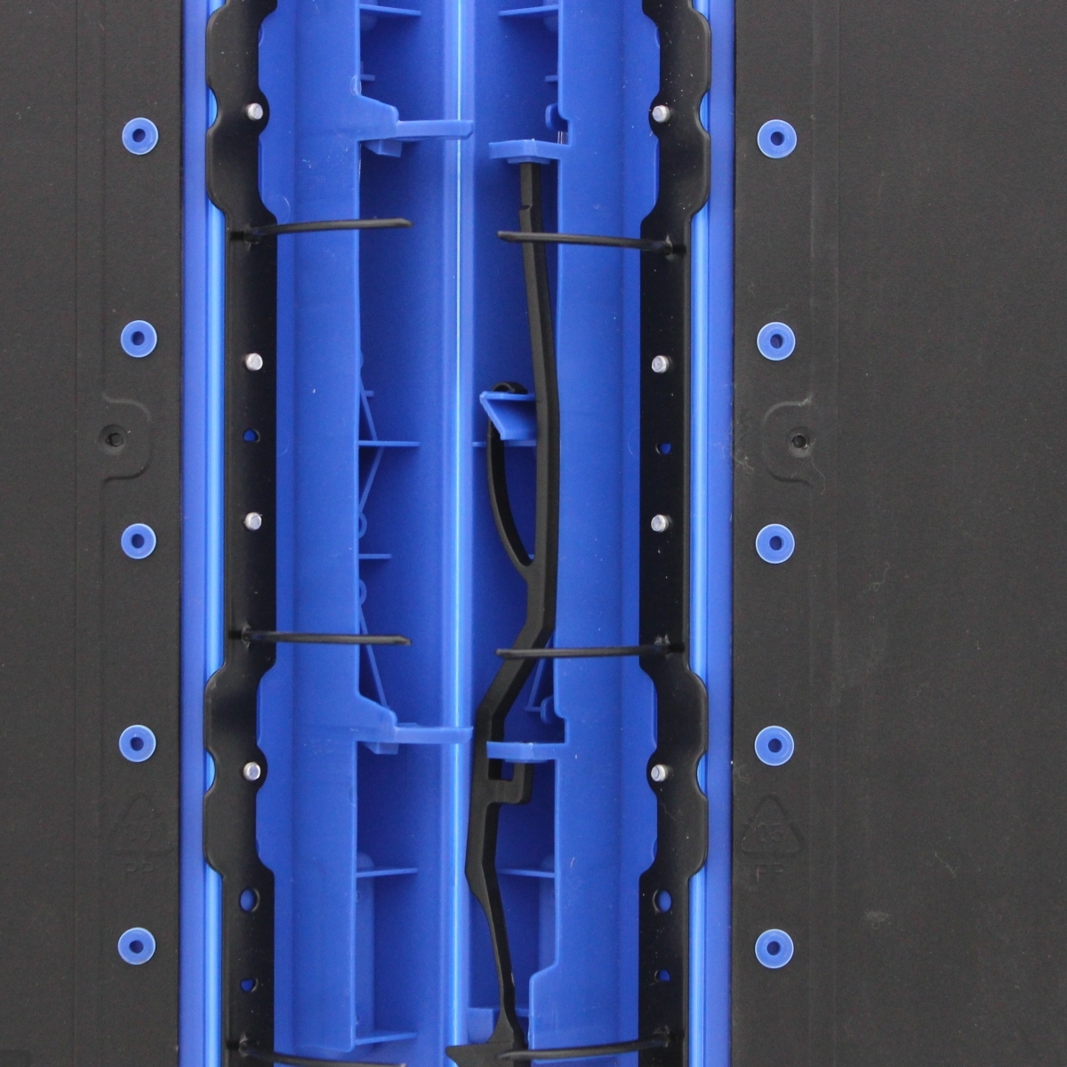 WEDO Präsentationsordner Ergogrip A4 50mm 4 Ringe schwarz Packung mit 4 Stück Image