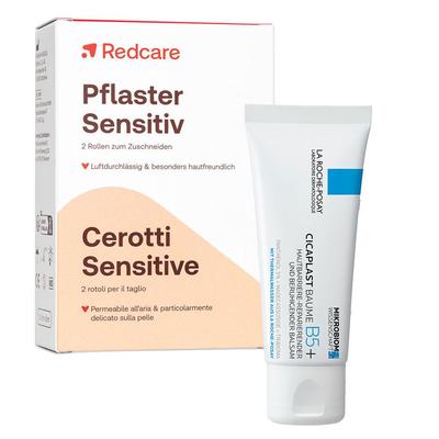La Roche Posay Cicaplast Baume B5+ 40ml + Redcare Pflaster Sensitiv Set 1 St Image