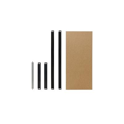 shelfplaza BLACK 60x45 cm Fachboden-Set in schwarz für BLACK Schwerlastregale mit 175 kg Traglast pro Boden Image