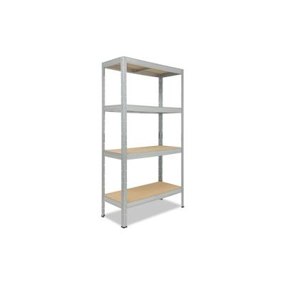 shelfplaza PRO 155x40x45 cm Schwerlastregal in verzinkt mit 4 Böden und 200 kg Traglast pro Boden Image