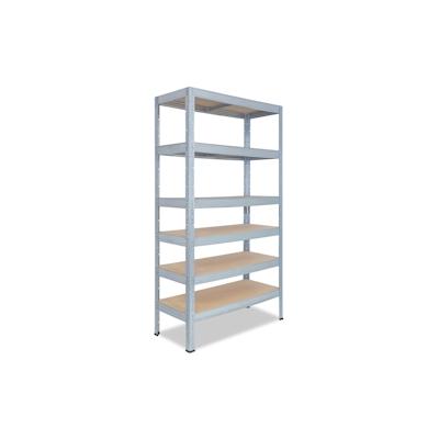 shelfplaza PRO 230x90x60 cm Schwerlastregal in verzinkt mit 6 Böden und 166 kg Traglast pro Boden Image