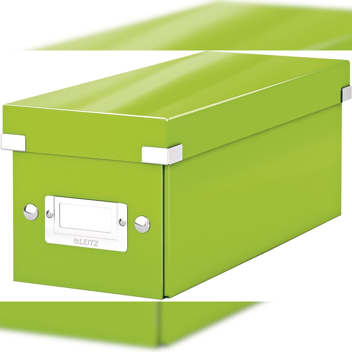 LEITZ Ablagebox Click & Store Wow CD Graukarton grün Packung mit 6 Stück Image