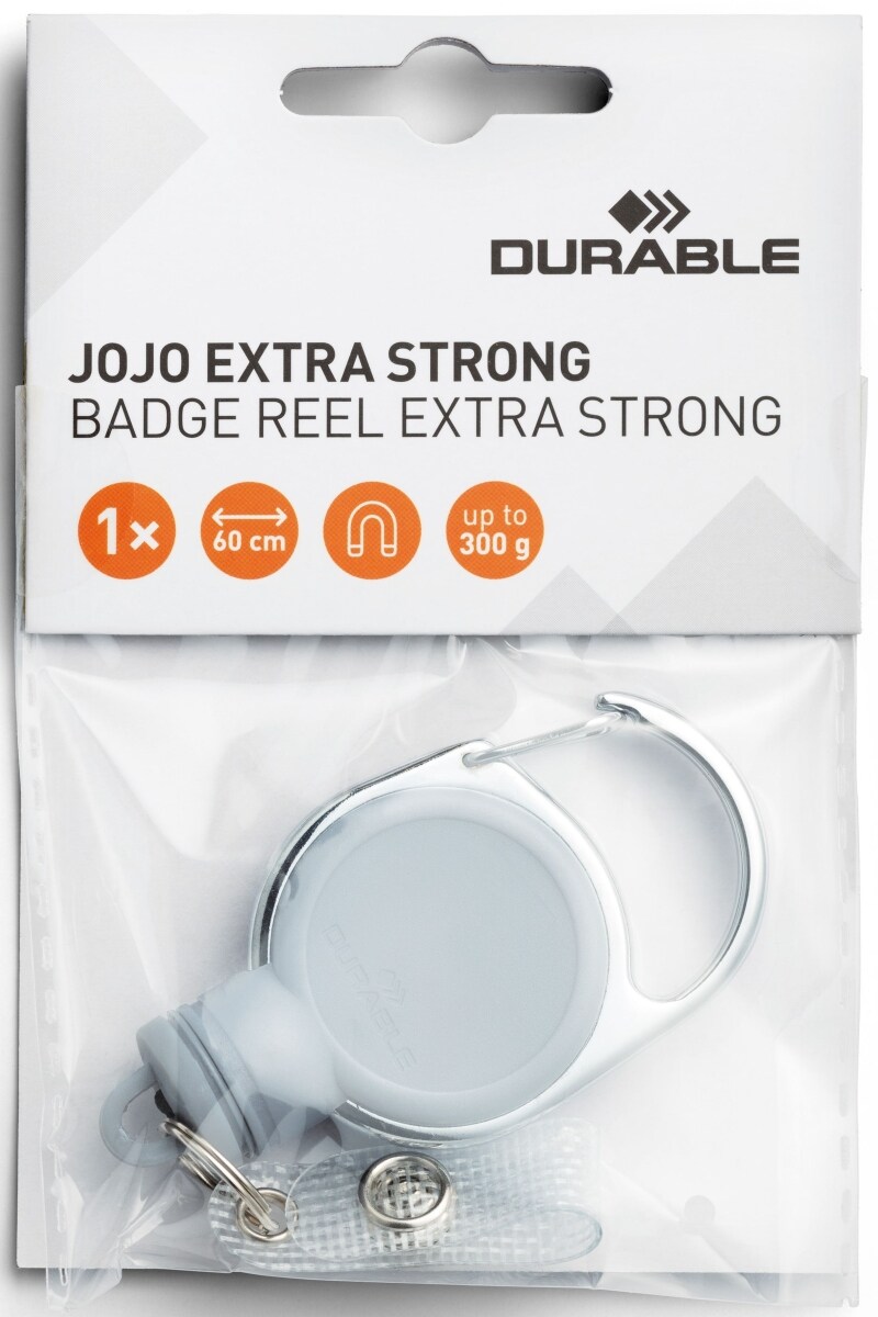 Durable JoJo Extra Strong 60cm grau Packung mit 5 Stück Image