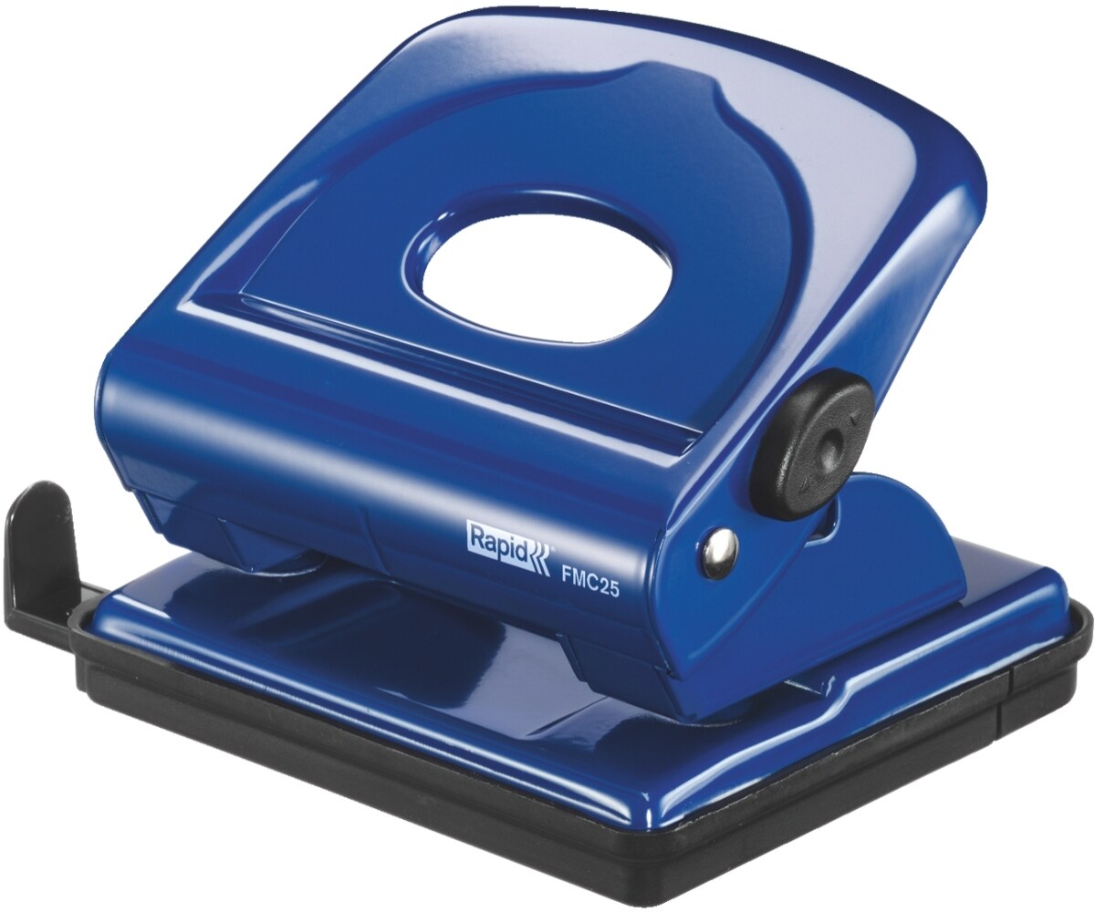 Rapid Bürolocher FMC25+ Metall 30 Blatt blau Packung mit 20 Stück Image