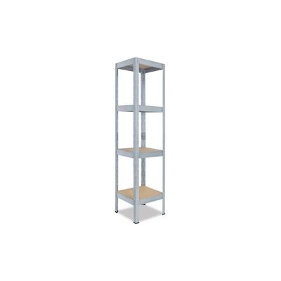 shelfplaza PRO 155x60x60 cm Schwerlastregal in verzinkt mit 4 Böden und 200 kg Traglast pro Boden Image