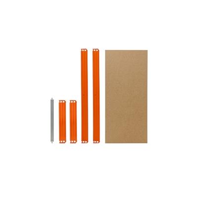shelfplaza PRO 75x45 cm Fachboden-Set in blau-orange für PRO Schwerlastregale mit 200 kg Traglast pro Boden Image