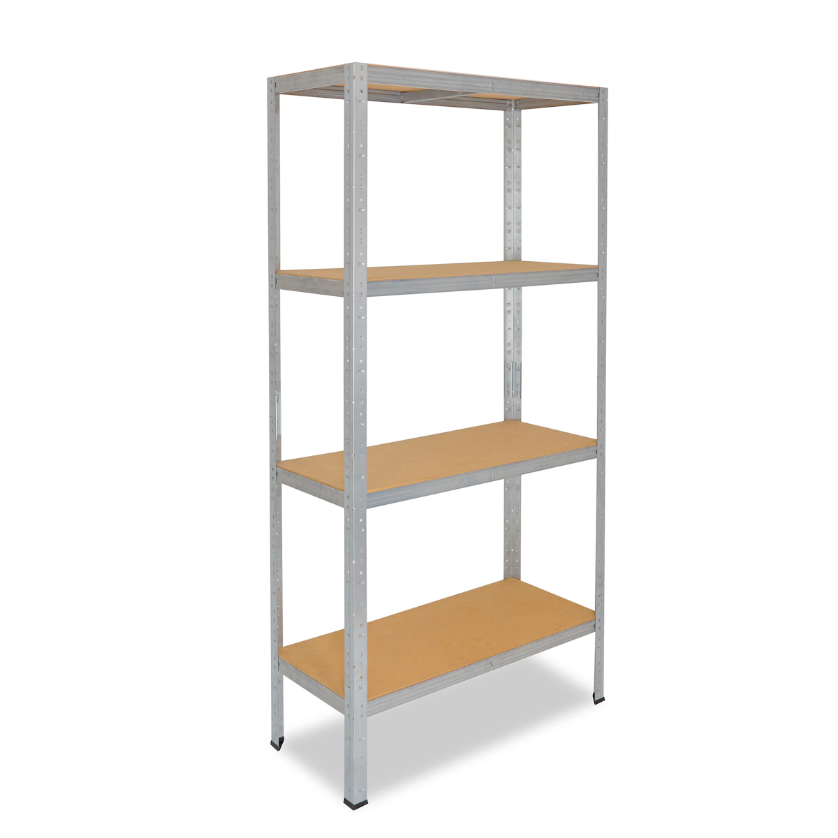 shelfplaza HOME 180x50x60 cm Schwerlastregal in verzinkt mit 4 Böden und 175 kg Traglast pro Boden Image