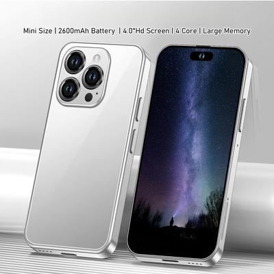 "TEMU Mini Smartphone 4g, Smartphone With 4.0" Hd Display, , Phone, Core, 3+64gb Smartphone, Small Smartphone" Image