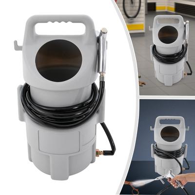 TEMU Compressed Air Sandblasting Machine With Sand Blasting Mobile Sandblasting System Capacity Can Hold 22.68 Kg Mobile Set With Hose 4.5 Removing Rust Image