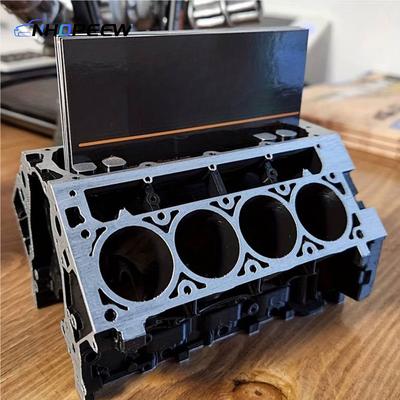 TEMU Nhopeew Card Holder Organizer, Mechanic Gift For Men, Car Stuff, Car Accessories For Men, Business Card Holder Desk, Mini , Model Kit, Car Engine For Christmas/ As G Image