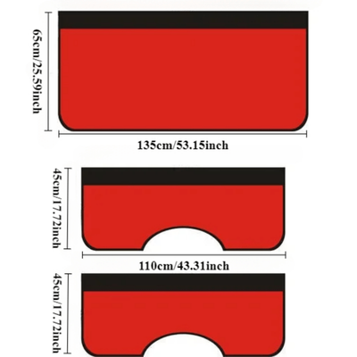 TEMU Universal Fabric Car Fender Cover Protector, Magnetic Leather Pad For Auto Repair And Mechanic Work Image
