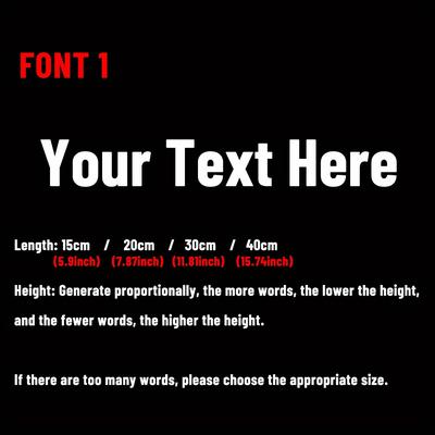 TEMU Custom Text Vinyl Sticker, Website Phone Number, Car Decal For Window Glass Door Bumper, Laptop Name Stickers Customization Image