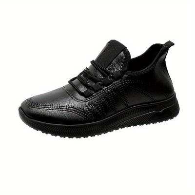TEMU Women' Casual Sneakers - Lightweight, Comfortable, Slip-on With Rubber Sole, Use, Outdoor Activities And Casual Gatherings, Casual Footwear | Stylish Sneakers | Rubber Sole Sneakers Image