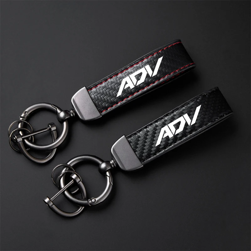 Hochwertiges Leder Motorradzubehör Schlüsselanhänger Halter Schlüsselanhänger für Honda ADV 350 ADV 350 ADV 150 ADV 150 Image