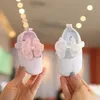 Nette weiße Spitze Baby Mädchen Prinzessin Schuhe 0-18M Baby Mokassins Mokassins Schuhe
