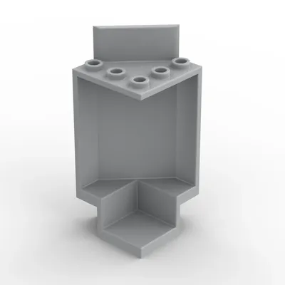 Kleine Partikelbausteine MOC 2345 3 x 3 x 6 alte Teile Burg Ecke Ziegel Montage Spielzeug Zubehör Image