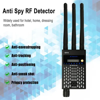 G618 GPS Wireless Signal Detector Anti-Hör- und Anti-Peeping-Messungen Versteckter WiFi-Kameradetektor