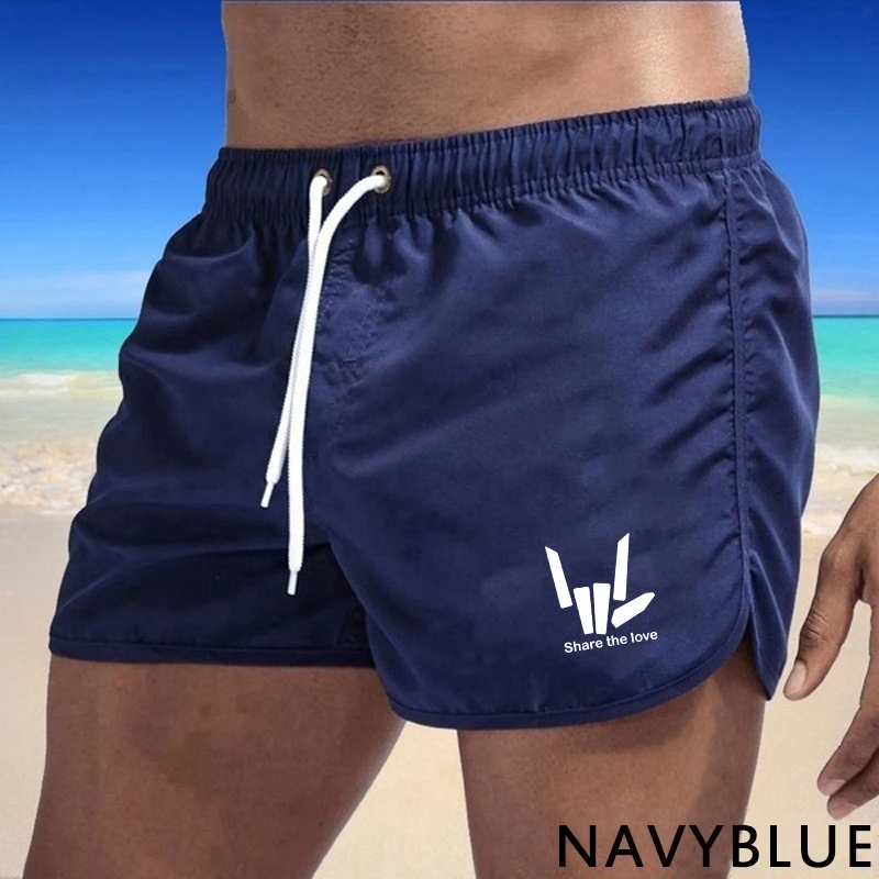 Neue Sommer Quick Dry Shorts Herren Bademode Strand Shorts Badeshorts Strand Tragen Sport Image