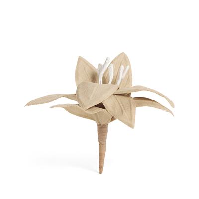 Emporio Armani Wool-Blend Flower Pin