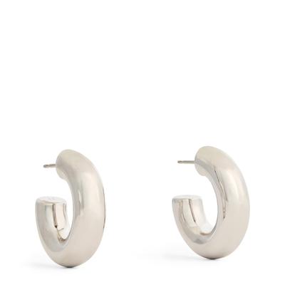 Jennifer Fisher Silver-Plated Samira Micro Huggie Hoops