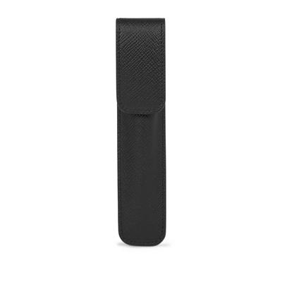 Smythson Panama Leather Pen Sleeve