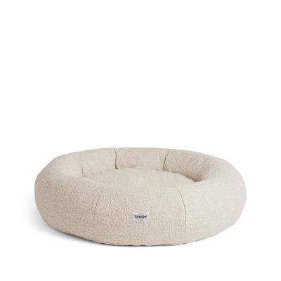 TEDDY LONDON Medium Bouclé Cloud Dog Bed