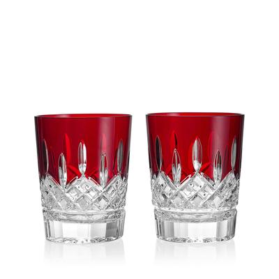 Waterford Crystal Lismore Red Dof Tumbler Set of 2