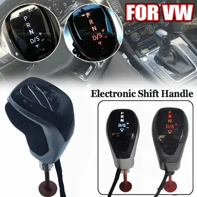 LED Synchronize Display Electronic Gear Shift Knob For VW Golf 6/7 Passat B7 B8 T-roc skoda superb