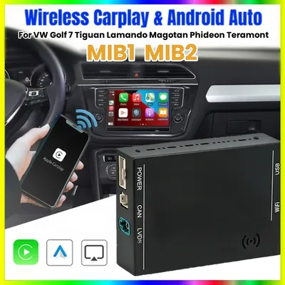 Wireless Carplay For VW Volkswagen Golf 7 Tiguan Lamando Magotan Phideon Teramont With MIB1/MIB2