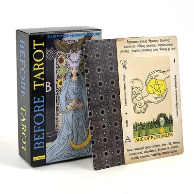 New Before Tarot Cards A 78 Cards Classic Design For Beginners & Pros, Ideal for Divination,