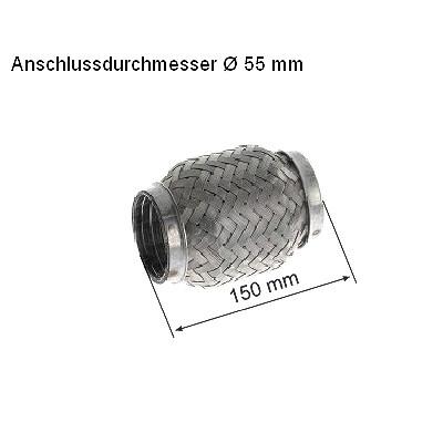 Hjs Flexrohr, Abgasanlage [Hersteller-Nr. 83008523] Image