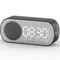 Digital Alarm Clock Bluetooth 5.0 Speaker LED Display Mirror Desk Alarm Clock with FM Radio Support
