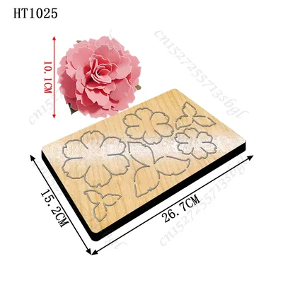 Flower Cutting dies - New Die Cutting And Wooden Mold,HT1025 Suitable For Common Die Cutting
